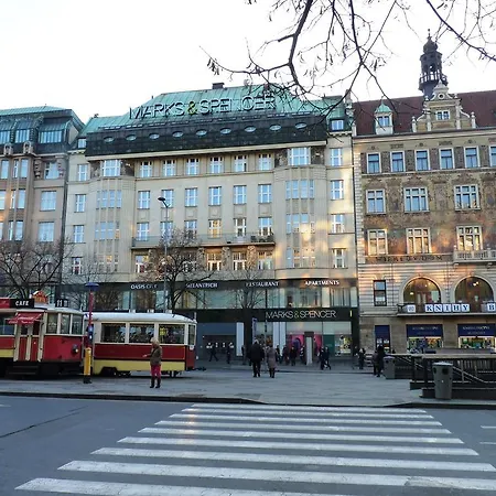 Jizera Wenceslas Square Prague